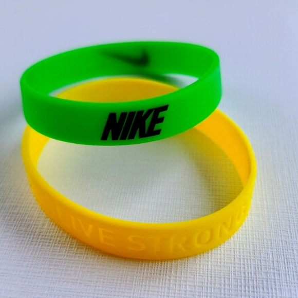 green nike wristbands